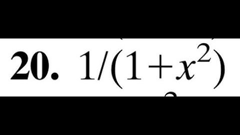 Find the derivative of 1/(1+x^2) using the reciprocal rule.