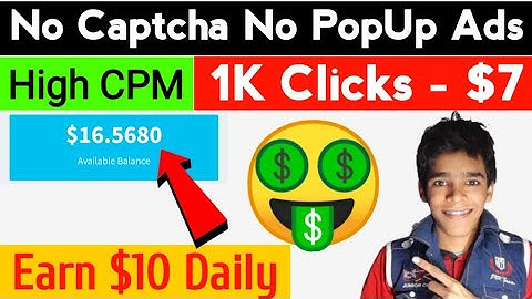 😀100% Trusted URL Shortner website | without captcha url shortener | URL Shortner Earn Money