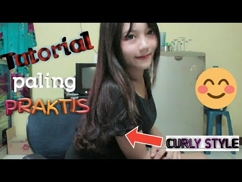  Cara  Praktis Bikin  Rambut  Curly Tanpa  Listrik Catokan 