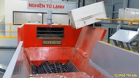 @HitechVietnam Máy nghiền rác công nghiệp số 1 Việt Nam