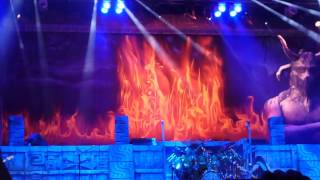 Iron Maiden - The Number Of The Beast at Estadio Ricardo Saprissa, San José, Costa Rica 08-03-2016