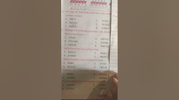 CLASS 4 MATHS EXERCISE 1.2 PART-II