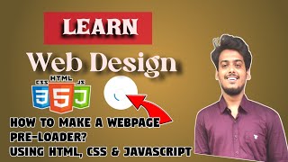How to Make a Webpage Pre-Loader Using HTML, CSS & JavaScript | Step by Step