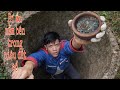 khám phá giếng bỏ hoang trong rừng vô tình phát hiện đồng xu cổ