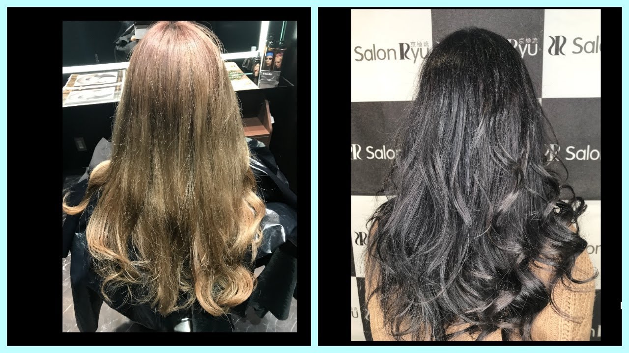 ラベンダーグレー ヘアカラー ラベンダーアッシュ カラー Youtube