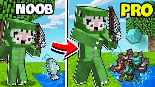 BEDWARS NHƯNG CẦN CÂU SIÊU MAY MẮN GIÚP NOOB TRỞ THÀNH PRO ** KHANGG TROLL NOOB TEAM BẰNG CẦN CÂU CÁ