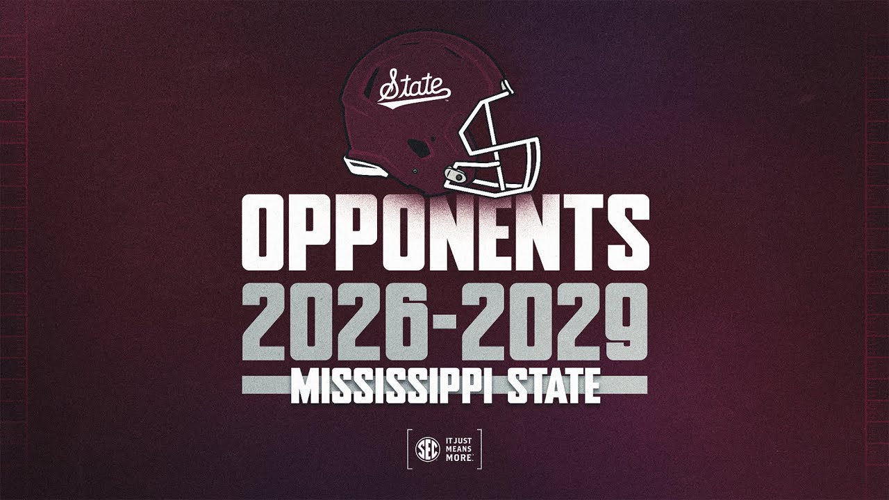 2026-2029 SEC Football Opponents | Mississippi State - YouTube