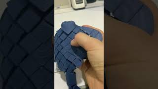 Flexi blue pla basic filament manta ray