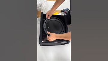 JL W3 subwoofer installed procee