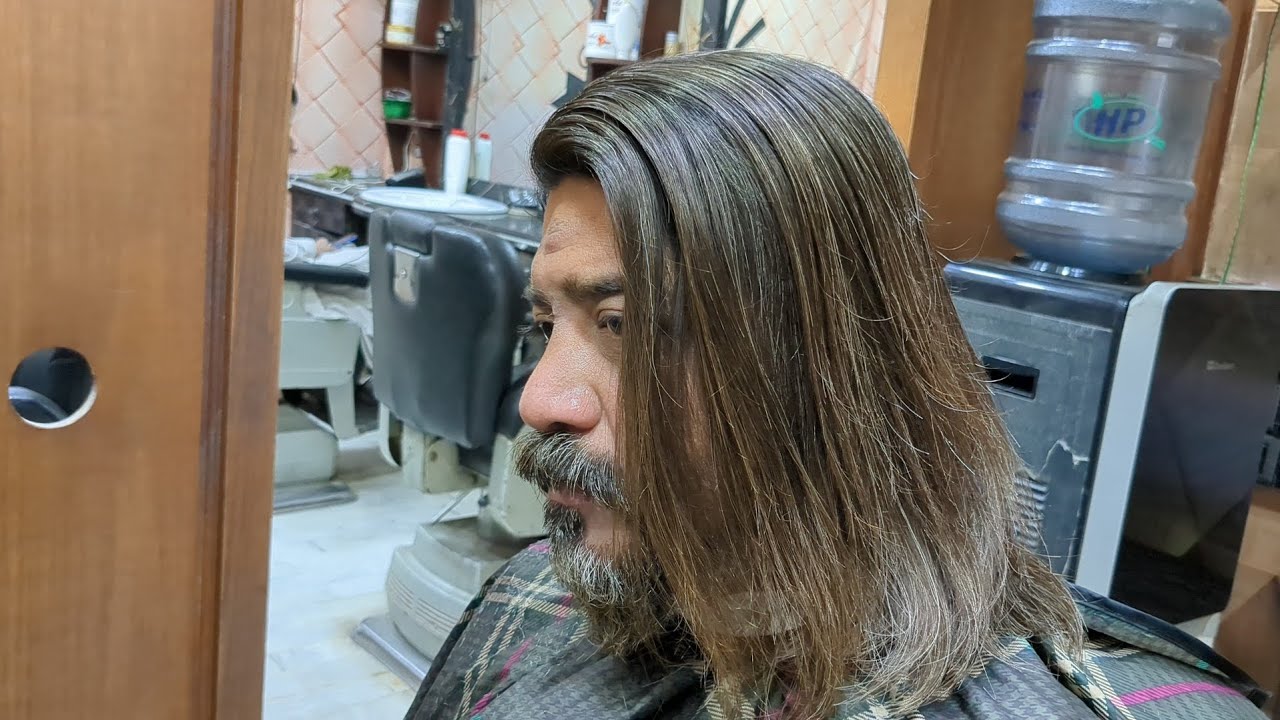 2 Years Old Hair Classic Mens Long Haircut Transformation 