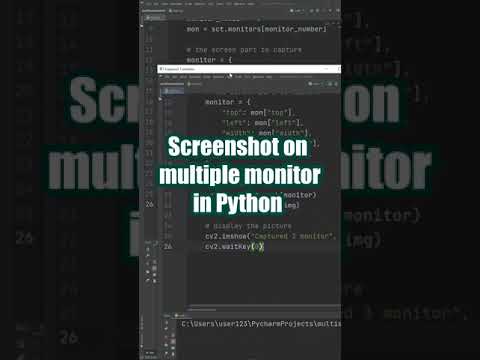 Screenshot on multiple