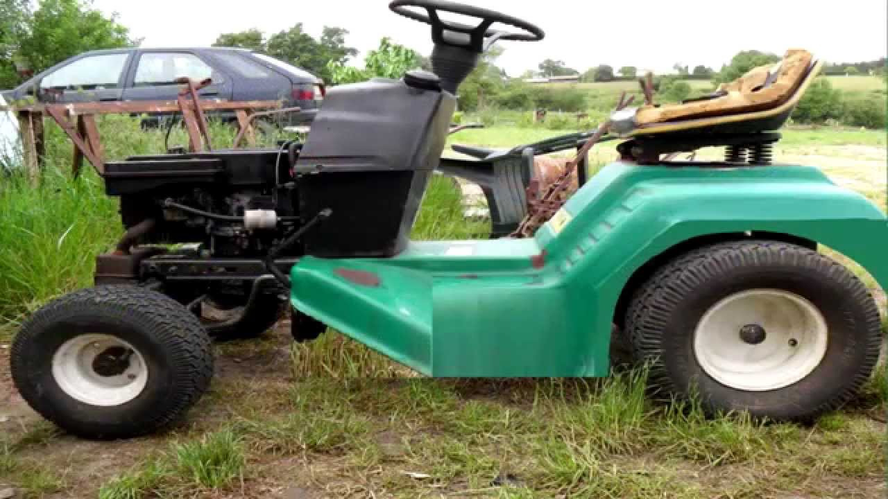 Comment debrider un tracteur tondeuse