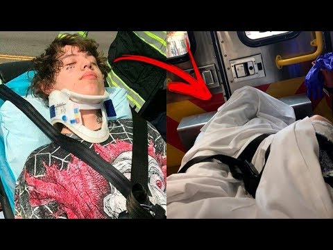 LIL XAN ha sido HOSPITALIZADO! 😱 LIL XAN sube IMAGEN en AMBULANCIA por ingerir HOT CHEETOS