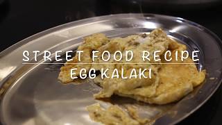 Egg Kalaki -Indian Streetfood Recipe