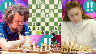 Dedicated chess game | Judit Polgar vs Magnus Carlsen 4