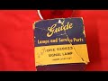 1954 Buick Tail Light Assembly NOS