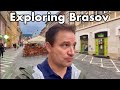 Visiting Bran (Dracula&#39;s) Castle; Walking The Streets of Brasov, Romania