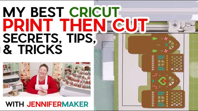 How to Make Stickers with Cricut Print then Cut - Sarah Maker