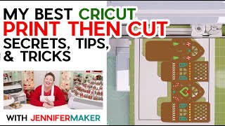 Cricut Print Then Cut SECRETS, Tips, & Tricks for Better Projects!