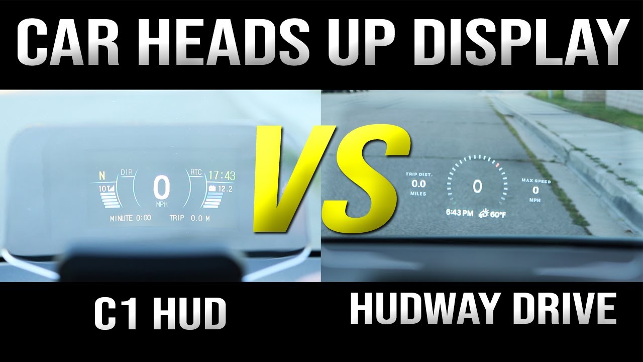 Head Up Display nachrüsten / Handy HUD Display - Hudway Glass Test