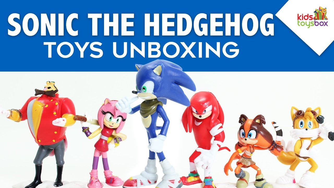 Sonic The Hedgehog 2020 Movie Toys Unboxing Youtube 