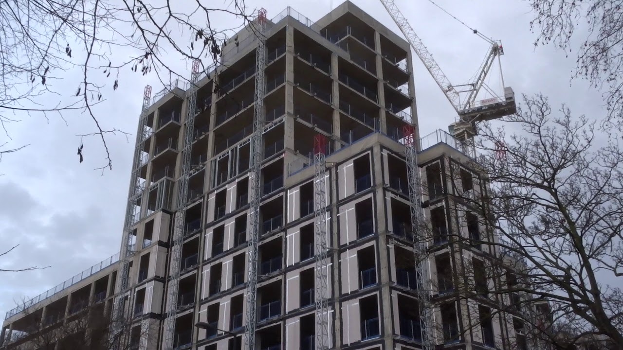 Woodberry Down Estate Phase 2 Green Lanes Hackney London December 19 ...