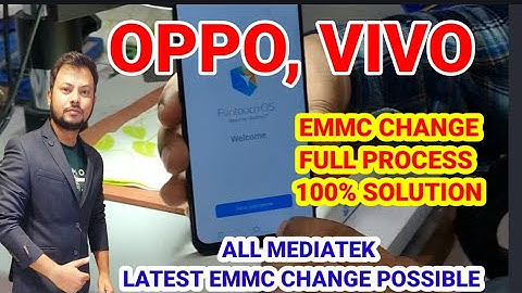 ALL OPPO, VIVO ONLY EMMC CHANGE FULL PROCESS FIRST VIDEO ON YOUTUBE | MEDIATEK EMMC CHANGE SOLUTION