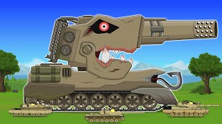BUTCHER STEEL MONSTER GIANT - Cartoons about tanks