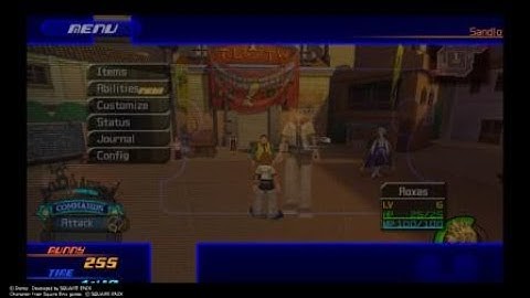 Kingdom Hearts 2: Final Mix Playthrough: Twilight Town (8th Segment) Roxas
