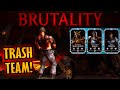 MK Mobile. Trash Diamond Team vs. Black Dragon Tower 200. BRUTALITY!