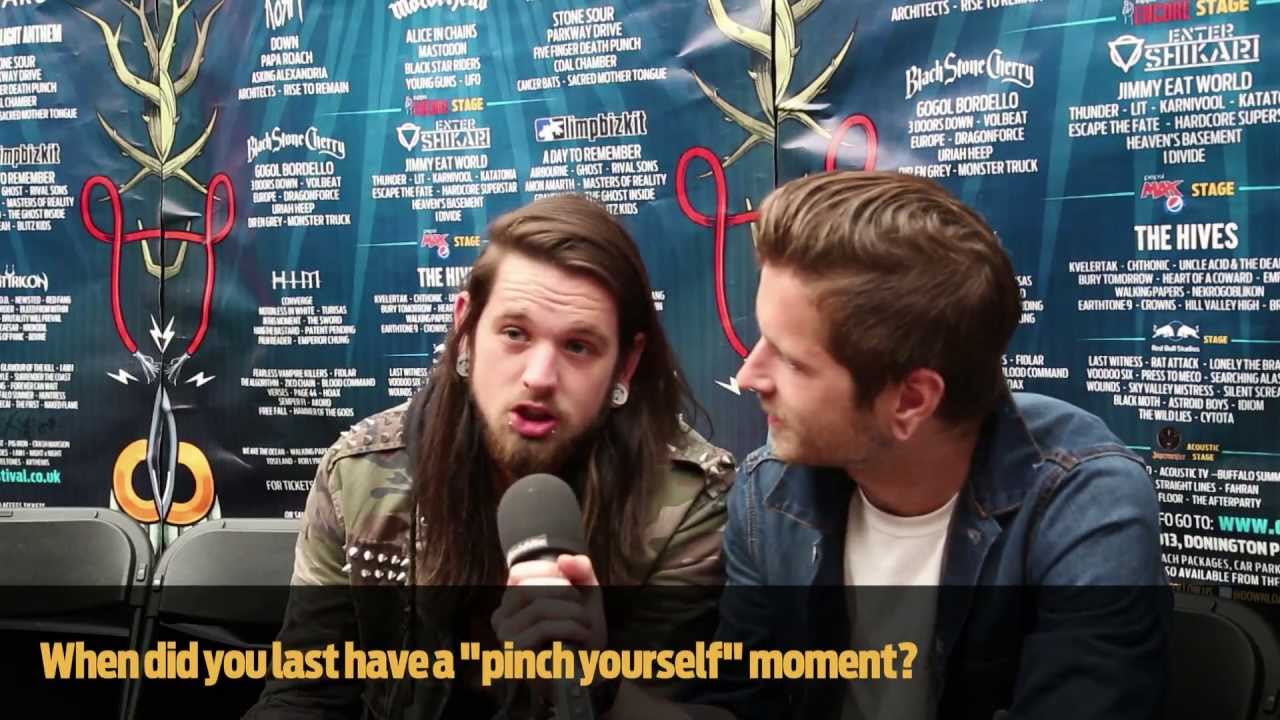 bury tomorrow instagram Download Festival Meets Bury Tomorrow - 2013
