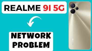 Realme 9i 5G  Network Problem/Mobile data not working