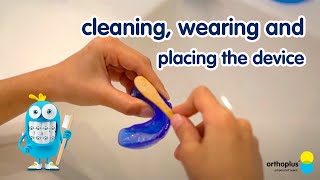 Functional Education : Cleaning, wearing and placing the device in your mouth screenshot 5