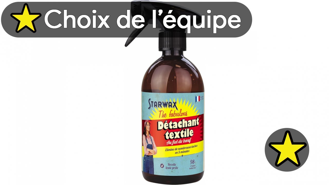 🏆 TOP 3 MEILLEUR DETACHANT POUR VETEMENT 2025 🧼