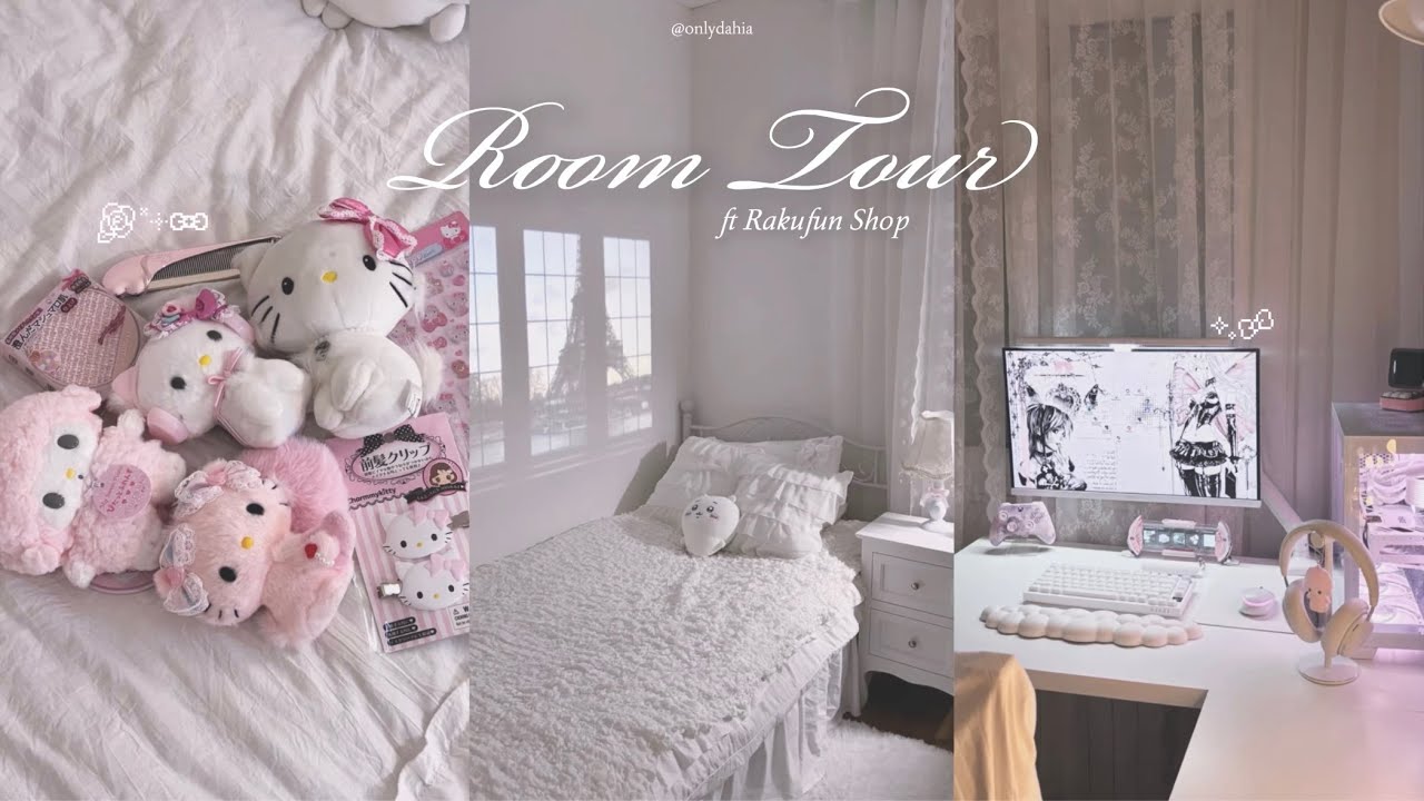room tour .𖥔 � ˖ & Japan cute haul (ft Rakufun) ˚₊‧꒰ა ♡ ໒꒱ ‧₊˚