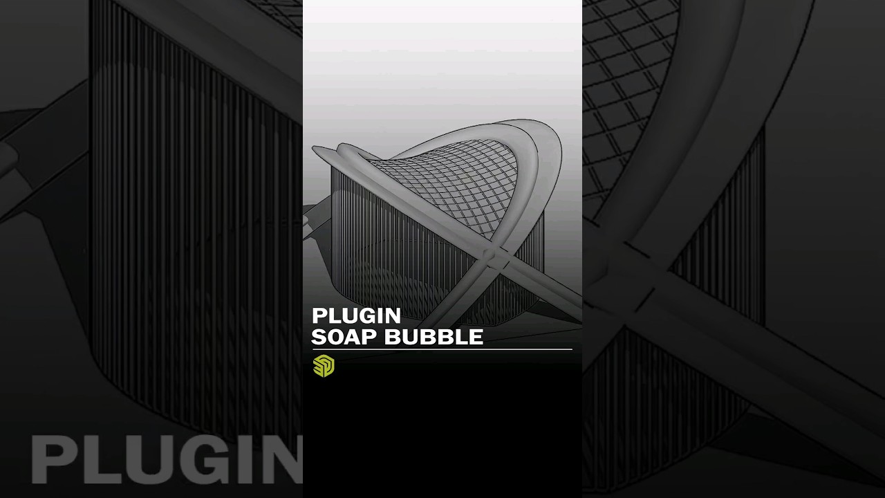 Crea formas orgánicas con Soap Bubble ✅️ 