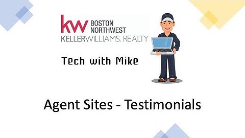 KW Consumer | Agent Site Testimonials