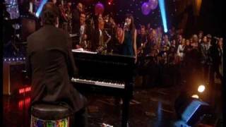 Dave Swift on Bass with Jools Holland backing Lily Allen &quot;The Lady is a Tramp&quot;