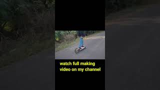 my homemade electric skateboard #electric #automobile