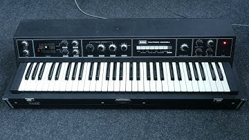 MIDI for Korg PE-1000 Polyphonic Ensemble - OrganDonor Demo