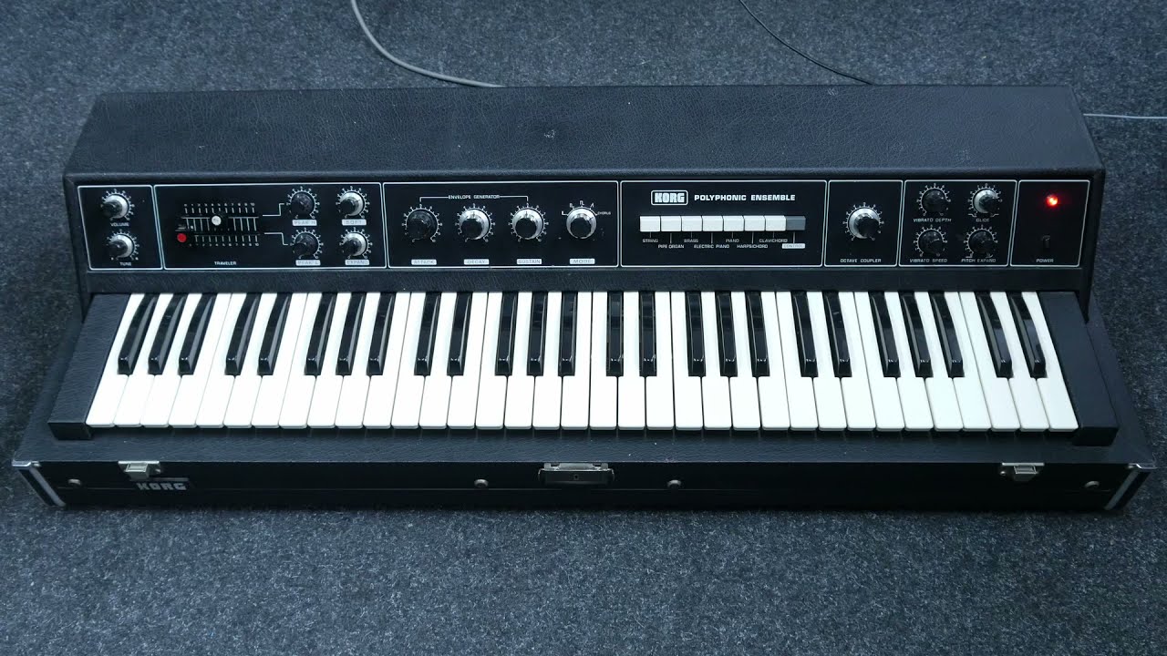 MIDI for Korg PE-1000 Polyphonic Ensemble - OrganDonor Demo - YouTube