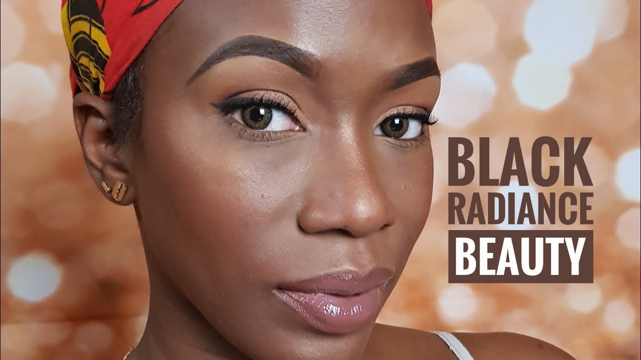 A Face of Radiance || BLACK RADIANCE || MAKEUP BY SHARZ - YouTube