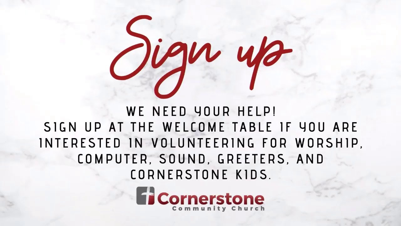 Cornerstone Kalona Live Stream 06142020 YouTube