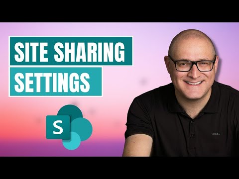 How to configure SharePoint Site Sharing Settings
