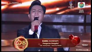 Danil (SUMENEP) - Pangeran Dangdut | Konser Audisi D'Academy 8 Top 17 Grup 4 Result