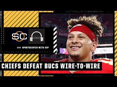Patrick mahomes was on a mission! - tim hasselbeck reacts to chiefs' wire-to-wire win | sc with svp