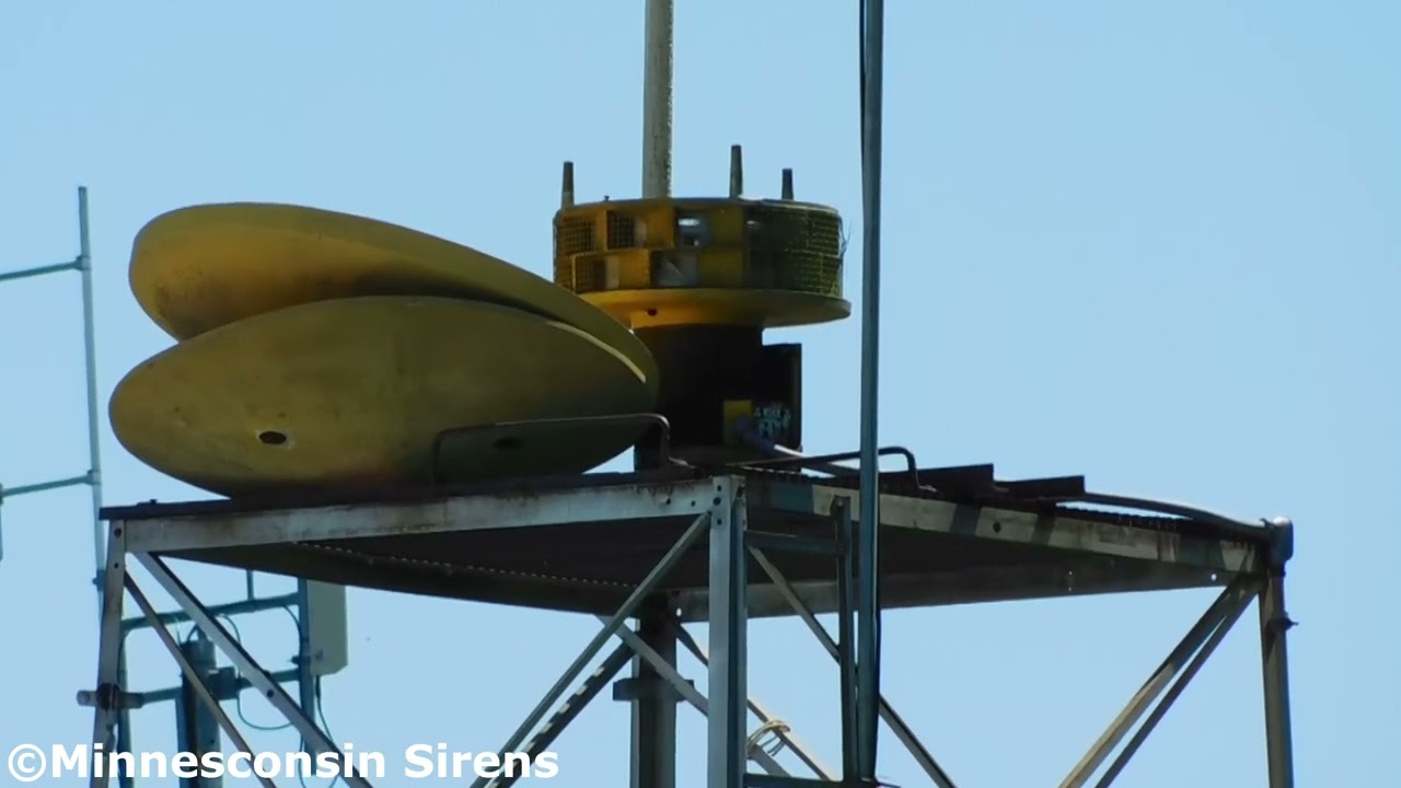 ACA Screamer S-10 Tornado Siren Noon Blast | Lublin WI
