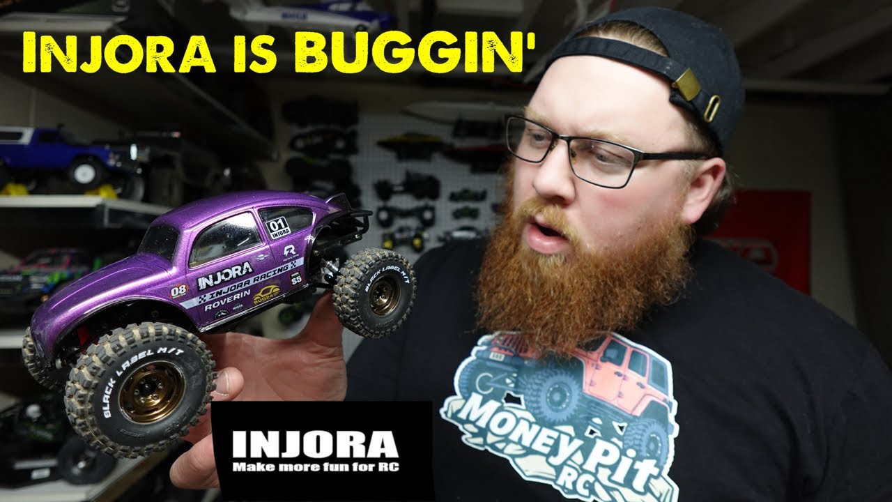 Injora просто СУПЕР! Выпустила НОВЫЙ кузов! Bug24 для SCX24!
