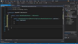 RESTful API with ASP.NET Core 3.0 - 7/50 - Adding DbContext RESTful API with ASP.NET Core 3.0 - 7/50 - Adding DbContext