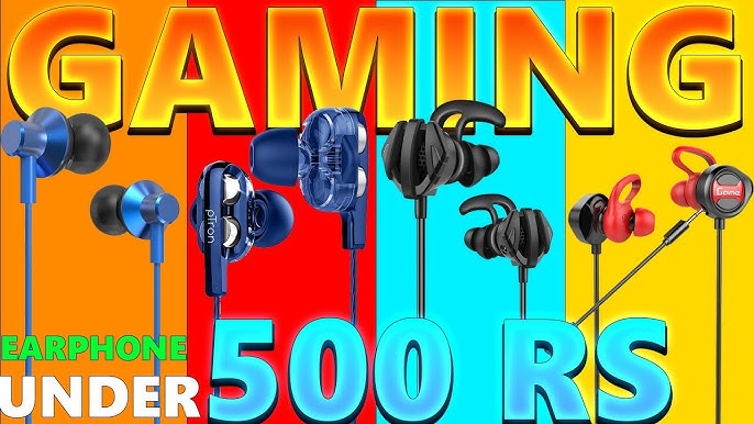  Rpm Euro Games Gaming Earphones Headphones With Detachable Mic